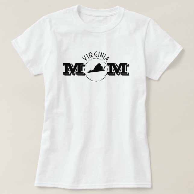 Virginia Mamma  T Shirt (Design framsida)