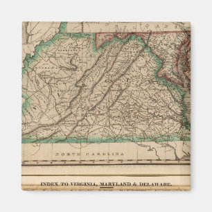Virginia, Maryland, Delaware Magnet