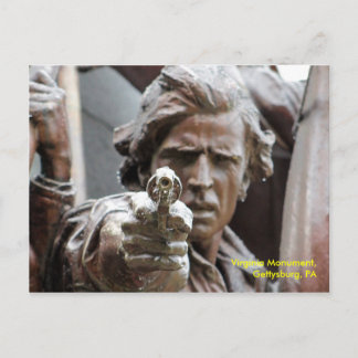 Virginia Monument, Gettysburg Postcard Vykort