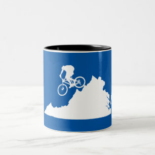 Virginia Mountain Biking Två-Tonad Mugg