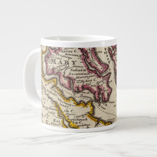 Virginia och Maryland Jumbo Mugg (Framsida vänster)