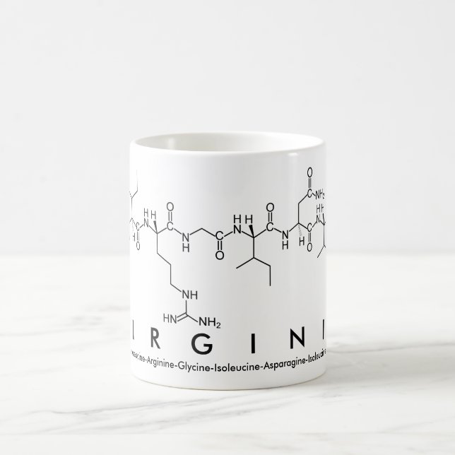 Virginia peptide namn mugg (Center)