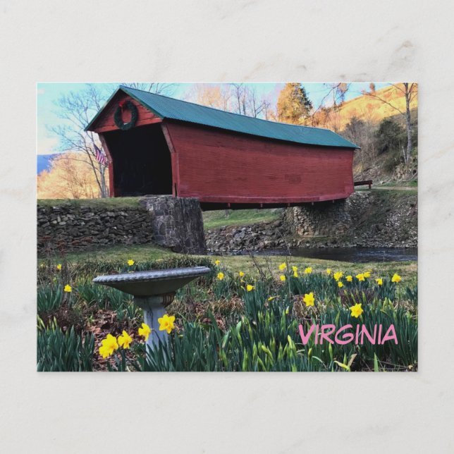 Virginia Postcard Vykort (Framsida)
