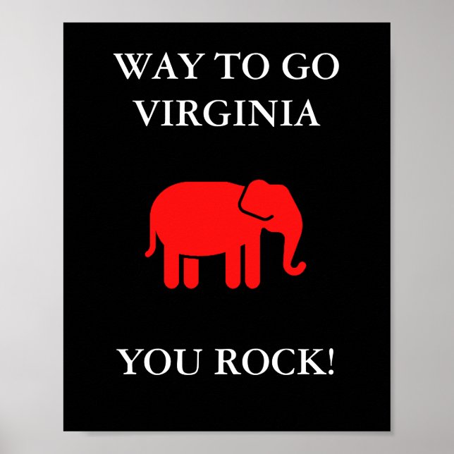 VIRGINIA POSTER (Framsidan)