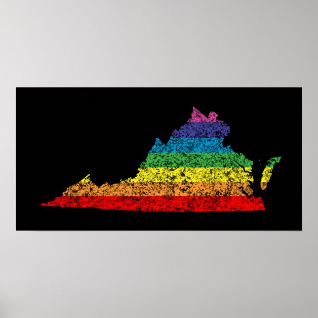 virginia rainbow poster (Framsidan)