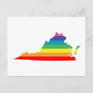 virginia rainbow vykort