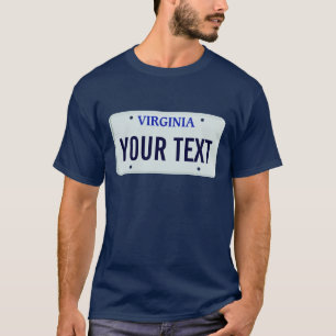 Virginia registreringsskylt tröja