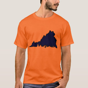 Virginia skrivar utslagsplatsen - orange tee shirt