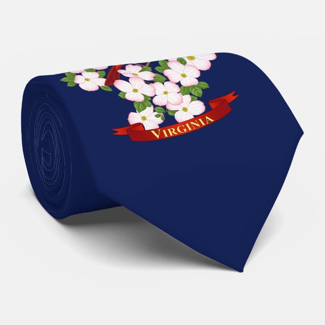 Virginia State Cardinal Bird and Dogwood Flower Slips (Rullad)