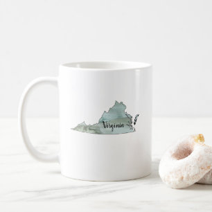 Virginia State Illustration-disposition Kaffemugg