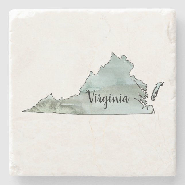 Virginia State Illustration Stenunderlägg (Framsidan)