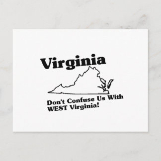 Virginia State Slogan Vykort