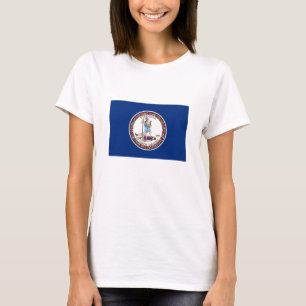 Virginia Statlig flagga T Shirt