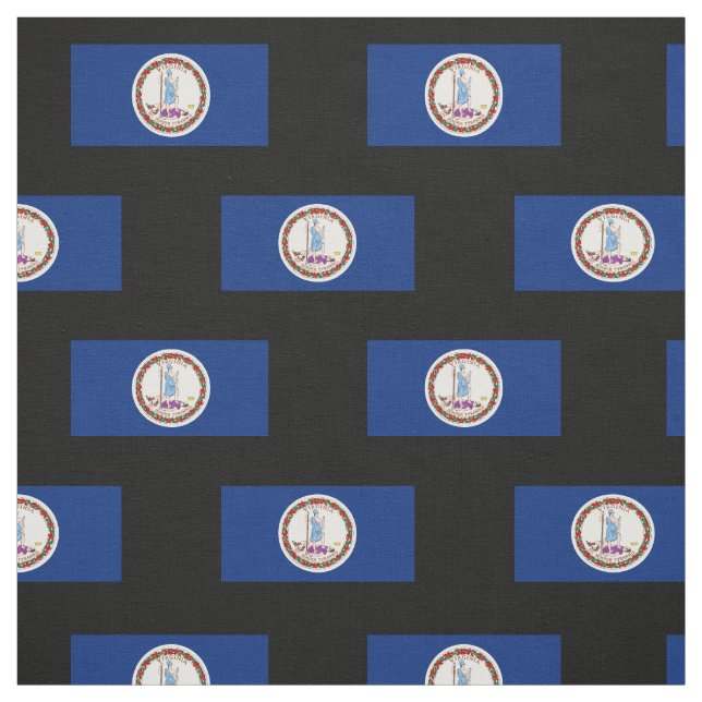 Virginia statlig flagga tyg (Provkarta)