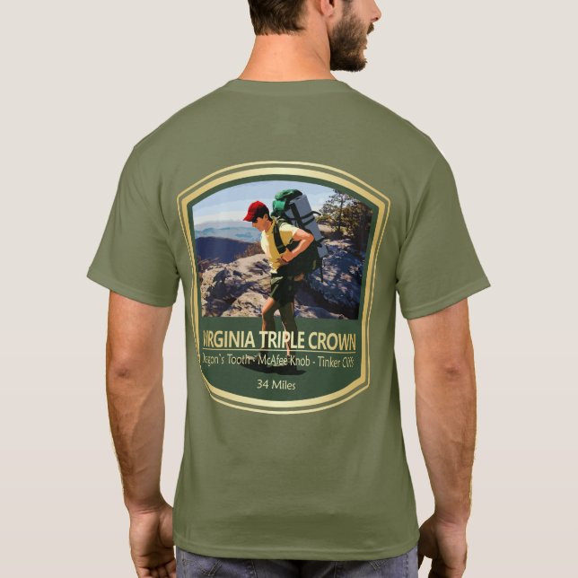 Virginia Triple Krona (PF) T Shirt (Baksida)