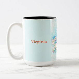 Virginia Två-Tonad Mugg