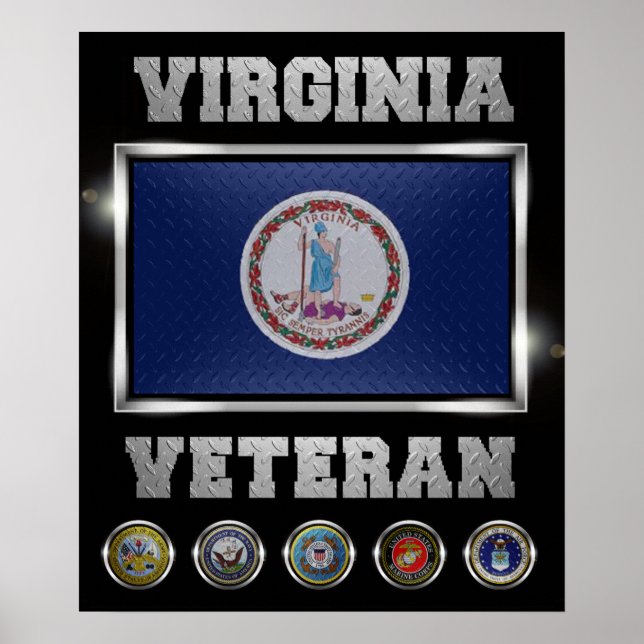Virginia Veteran poster (Framsidan)