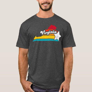 Virginia Vintage Distress Souvenir T Shirt