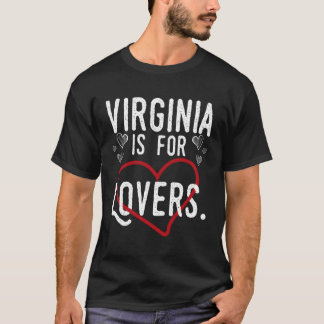 Virginia Virginia Virginia är 4 utskrift T Shirt