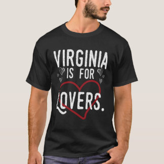 Virginia Virginia Virginia är 4 utskrift T Shirt