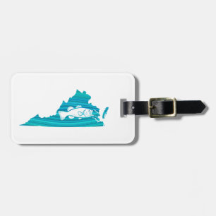Virginia Wave Fishing Bagagebricka