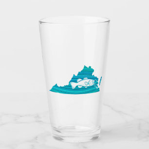 Virginia Wave Fishing Glaskopp