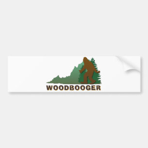 Virginia Woodbooger Bildekal
