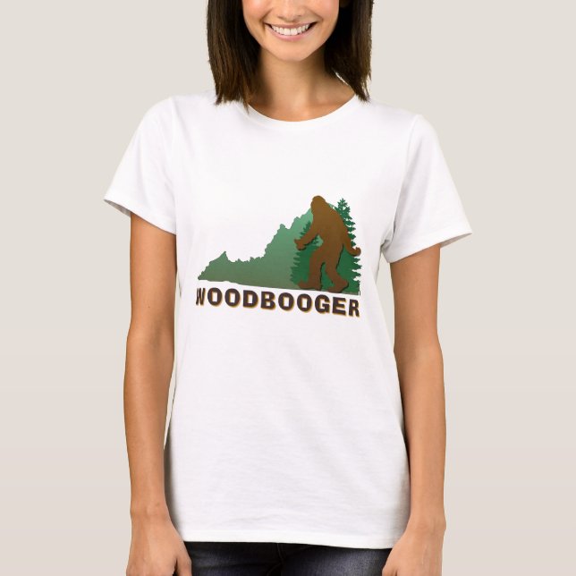 Virginia Woodbooger T-shirt (Framsida)