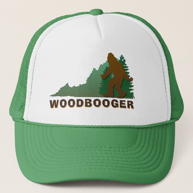 Virginia Woodbooger Truckerkeps (Framsida)