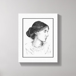 Virginia Woolf 2004 Mark Edward Westerfield Canvastryck