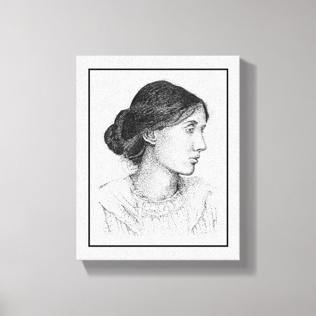 Virginia Woolf 2004 Mark Edward Westerfield Canvastryck (Framsida)