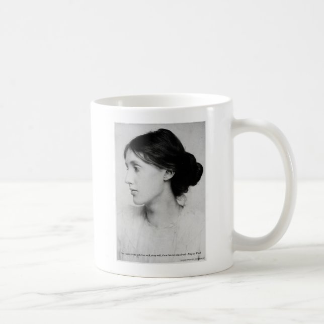Virginia Woolf "Älska väl" Kärlekscitat Muggar & G (Höger)