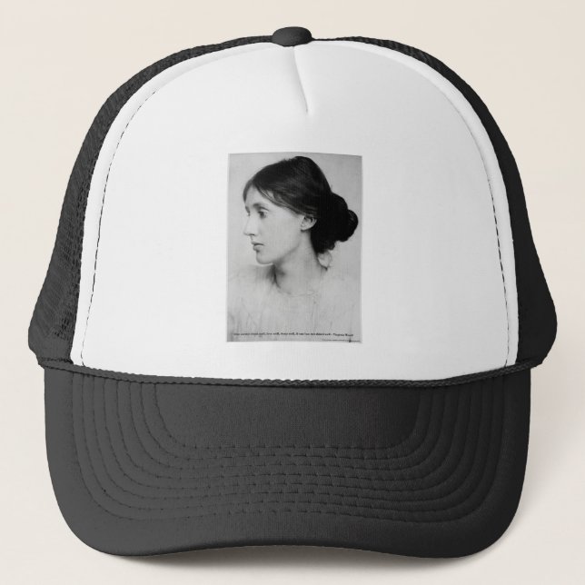 Virginia Woolf "Älska väl" Kärlekscitat Muggar & G Truckerkeps (Framsida)