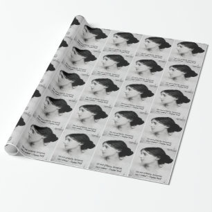 Virginia Woolf Anonymous Var En Kvinna Citat Presentpapper