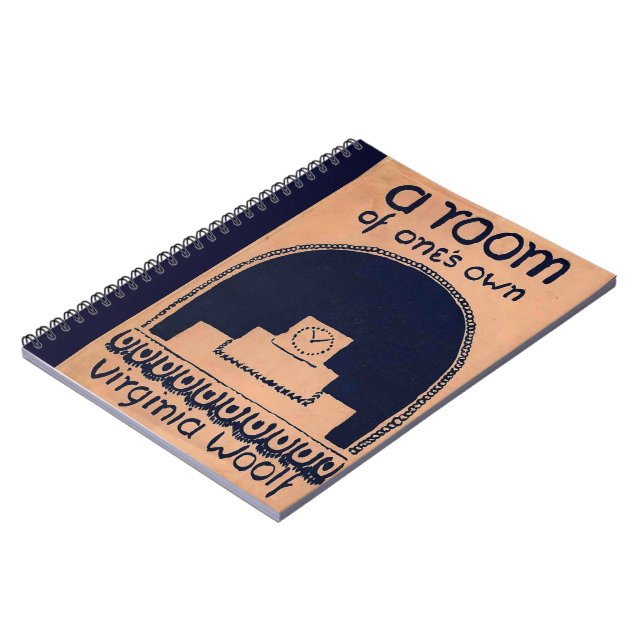 Virginia Woolf Bok Cover A Room of One's Own Anteckningsbok (Vänstra Sidan)