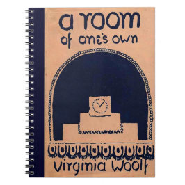 Virginia Woolf Bok Cover A Room of One's Own Anteckningsbok