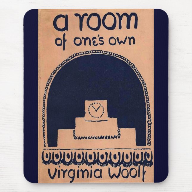 Virginia Woolf Bok Cover A Room of One's Own Musmatta (Framsidan)