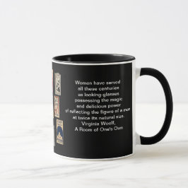 Virginia Woolf Bokar Mugg