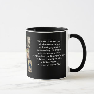 Virginia Woolf Bokar Mugg