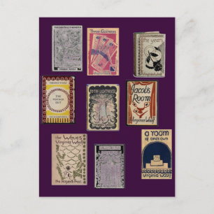 Virginia Woolf Bokar Vykort