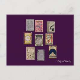 Virginia Woolf Bokar Vykort