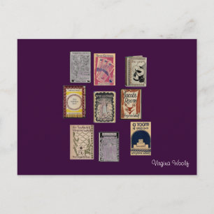 Virginia Woolf Bokar Vykort