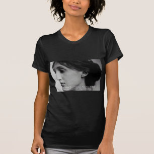 Virginia Woolf Dine/Love Well Love Citat Gåvor T-shirt