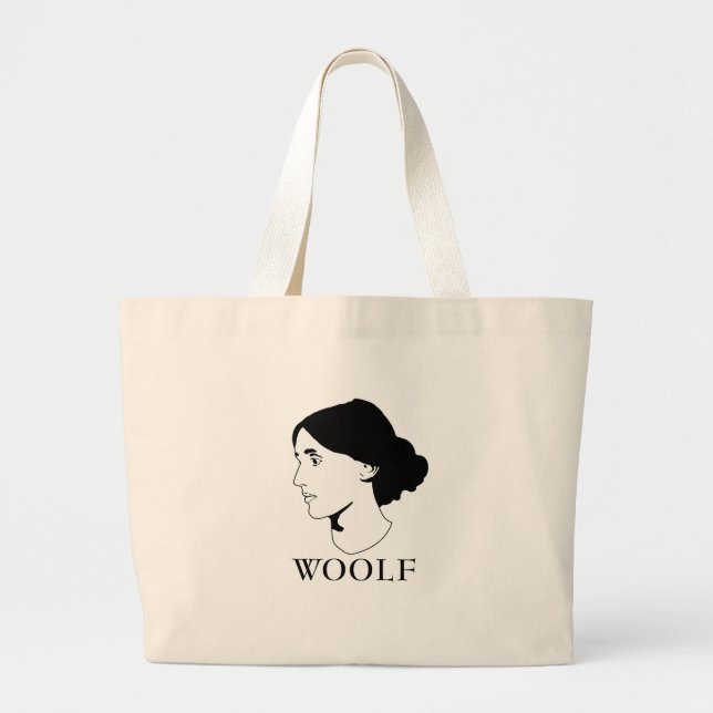 Virginia Woolf Jumbo Tygkasse (Framsidan)