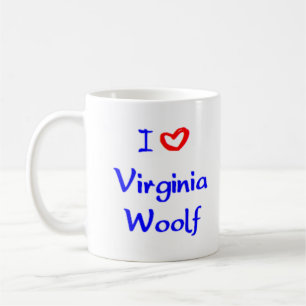 virginia woolf kaffemugg
