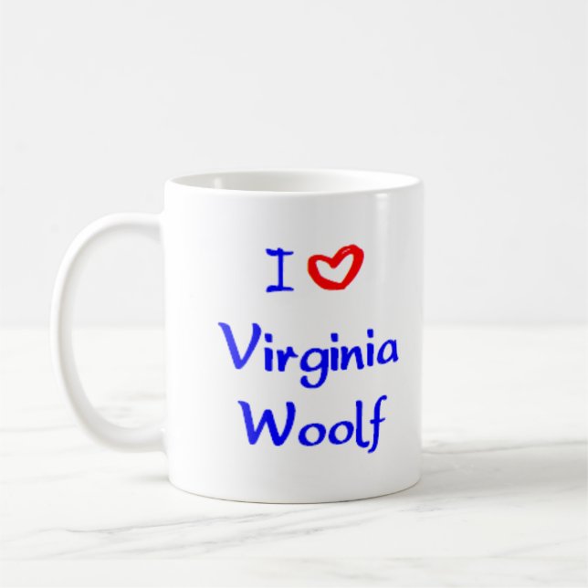 virginia woolf kaffemugg (Vänster)