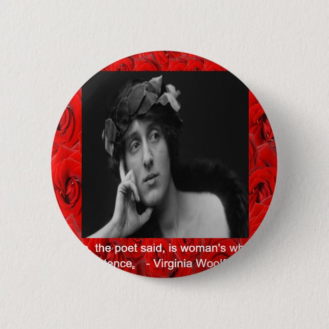 Virginia Woolf & Kärlekskvot Knapp (Framsida)