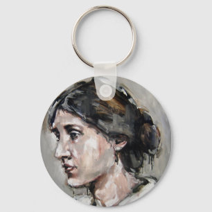 Virginia Woolf Nyckelring