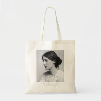 Virginia Woolf Porträtt Tote Bag Tygkasse