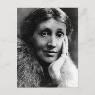 Virginia Woolf Porträtt Vykort